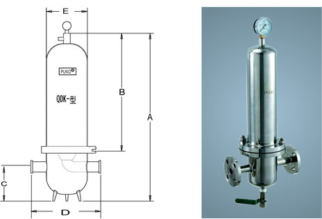 QDY-QDK-系列不銹鋼過濾器 QDY-QDK-系列不銹鋼過濾器